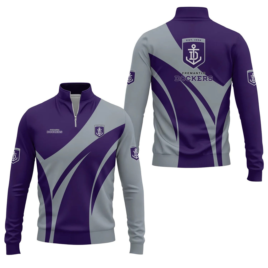 Fremantle Dockers Quarter-zip Pullover SC022