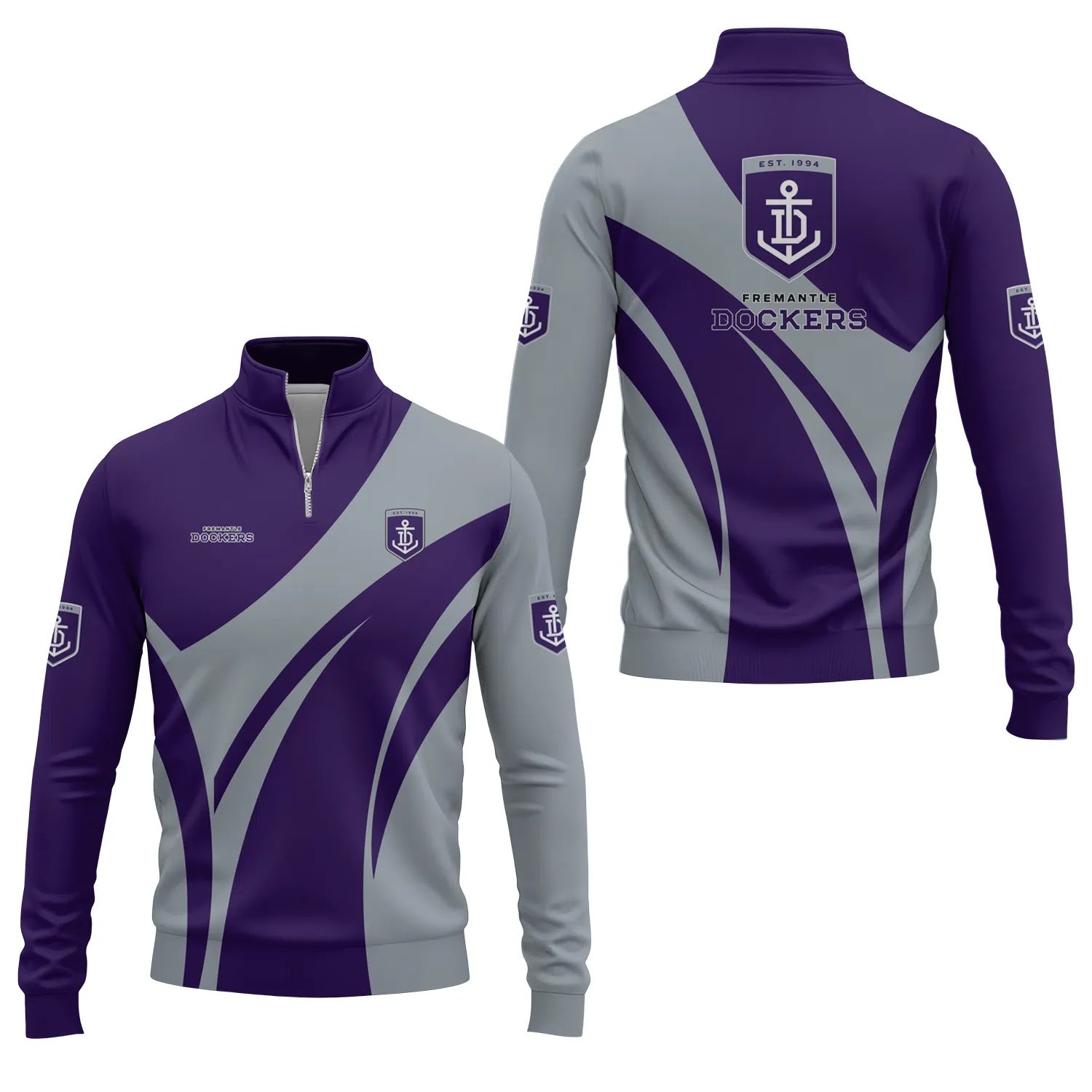 Fremantle Dockers Quarter-zip Pullover SC022