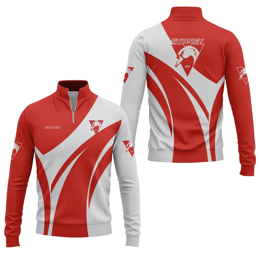 Sydney Swans Quarter-zip Pullover SC022