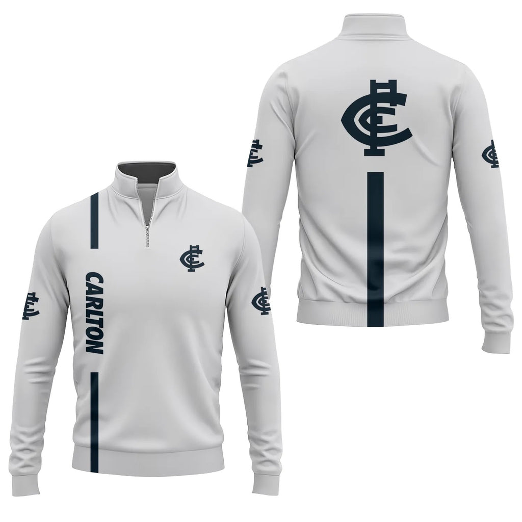 Carlton Blues Quarter-zip Pullover SC005