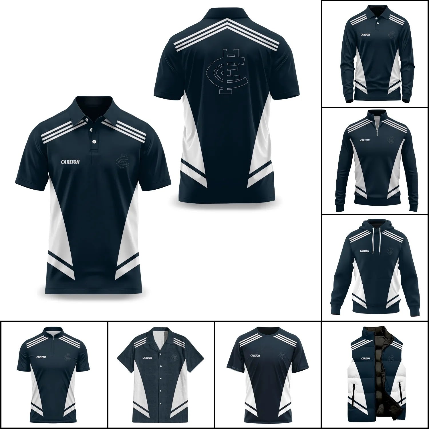 Carlton Blues Apparels SC092