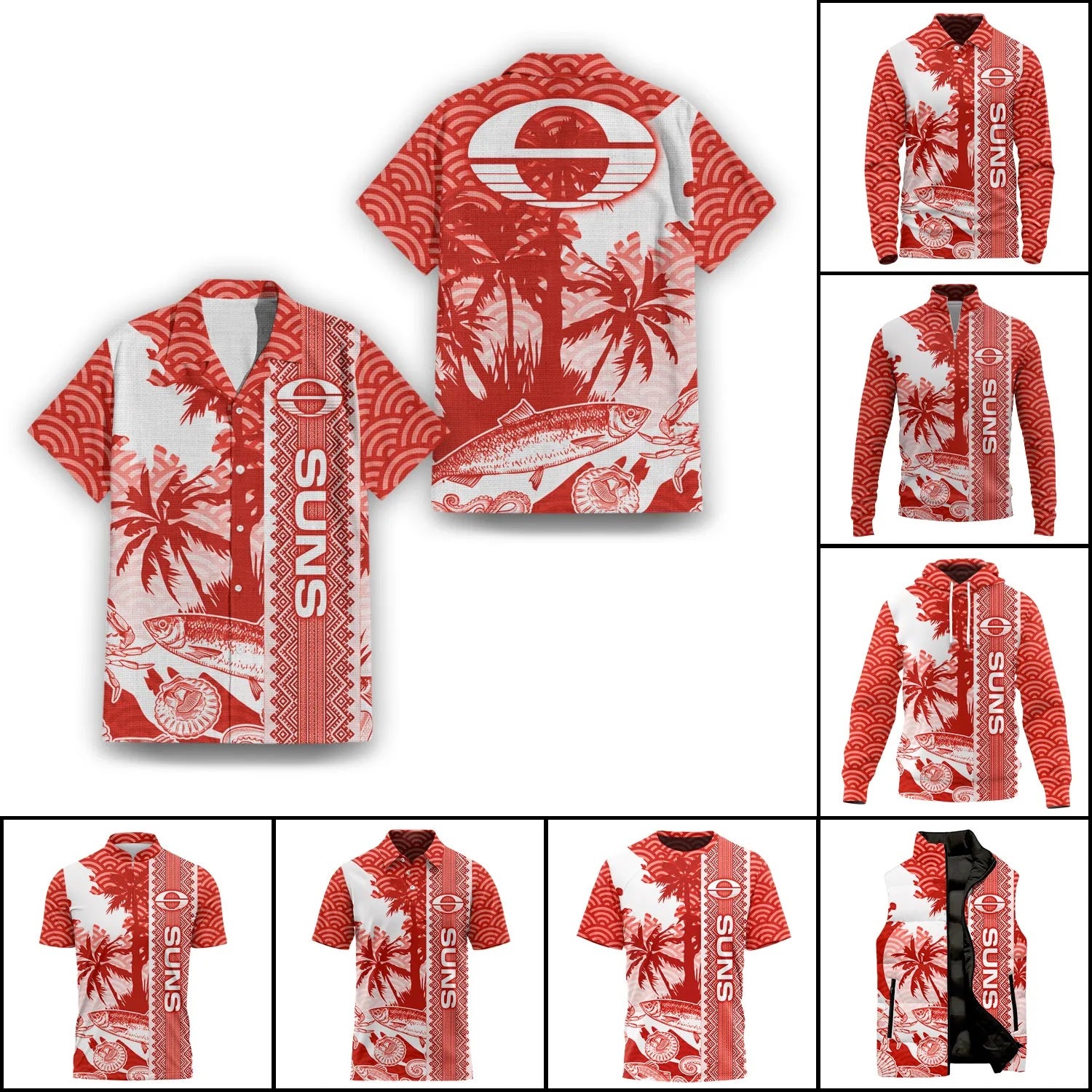 Gold Coast Suns Apparels SHW038