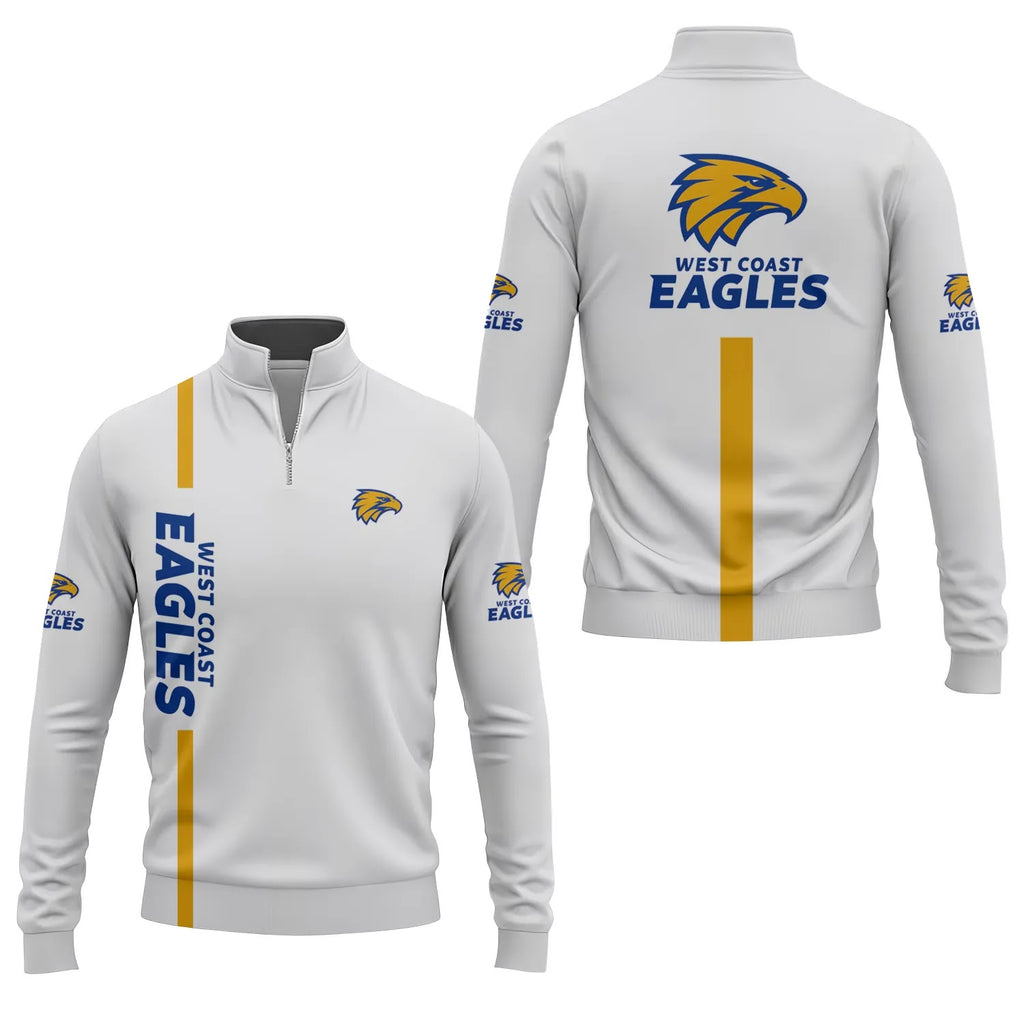 West Coast Eagles Quarter-zip Pullover SC005