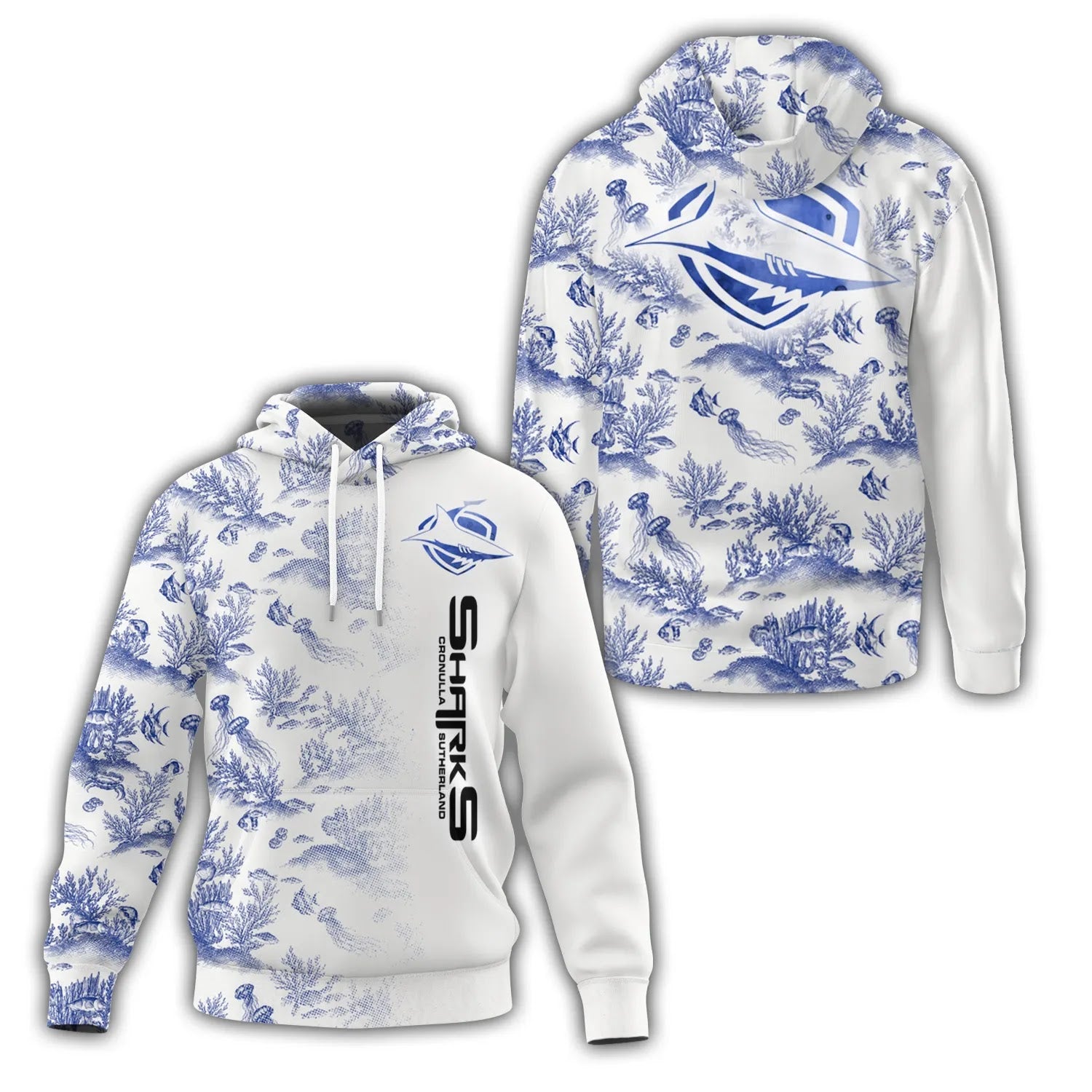 Cronulla-Sutherland Sharks Hoodie SHW009