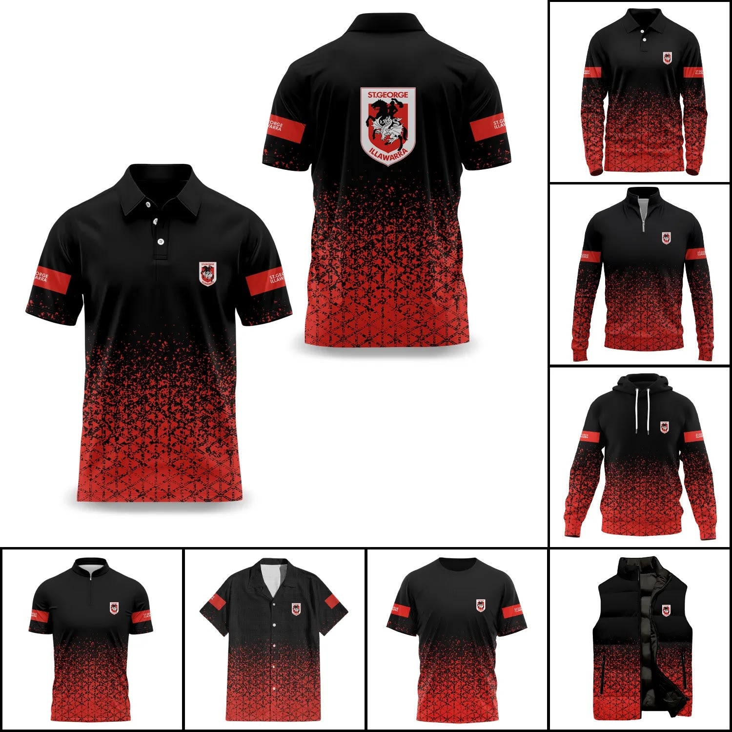 St George Illawarra Dragons Apparels SC096