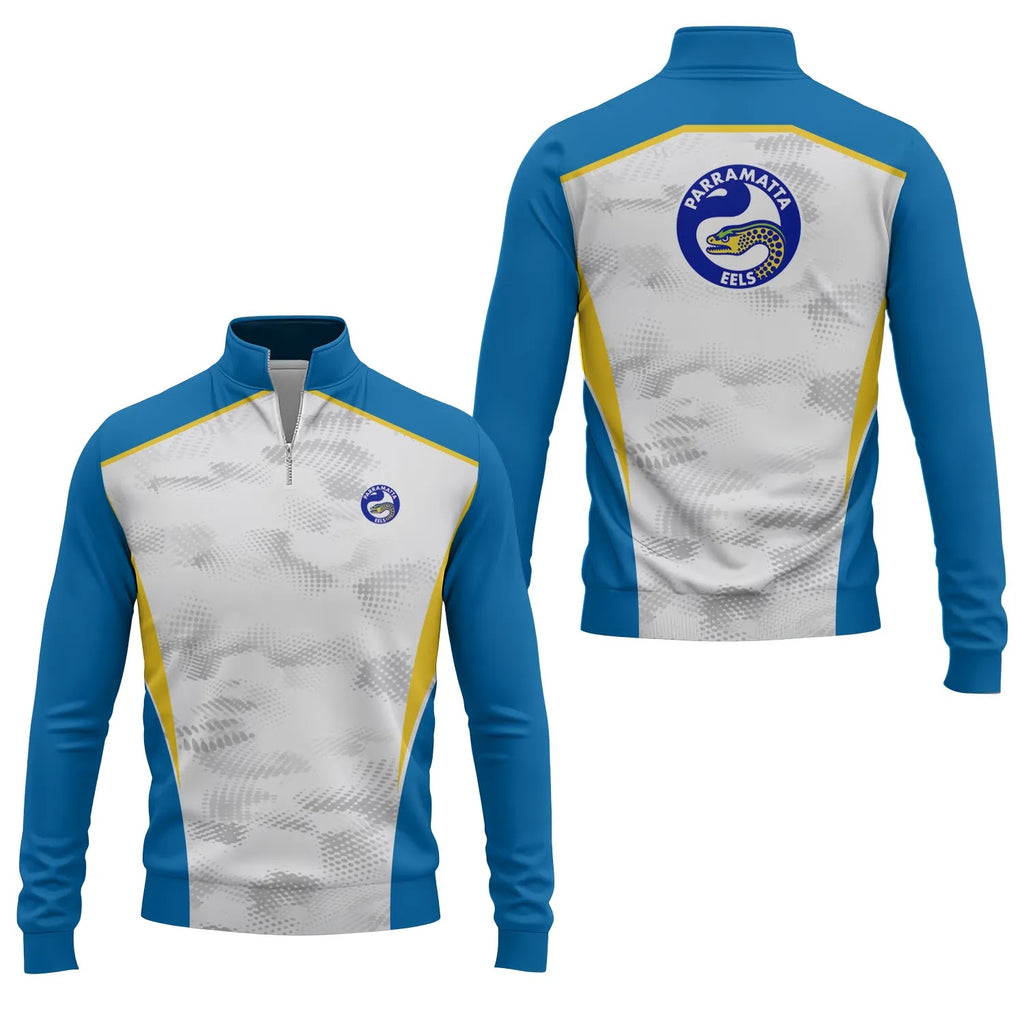 Parramatta Eels Quarter-zip Pullover SC081