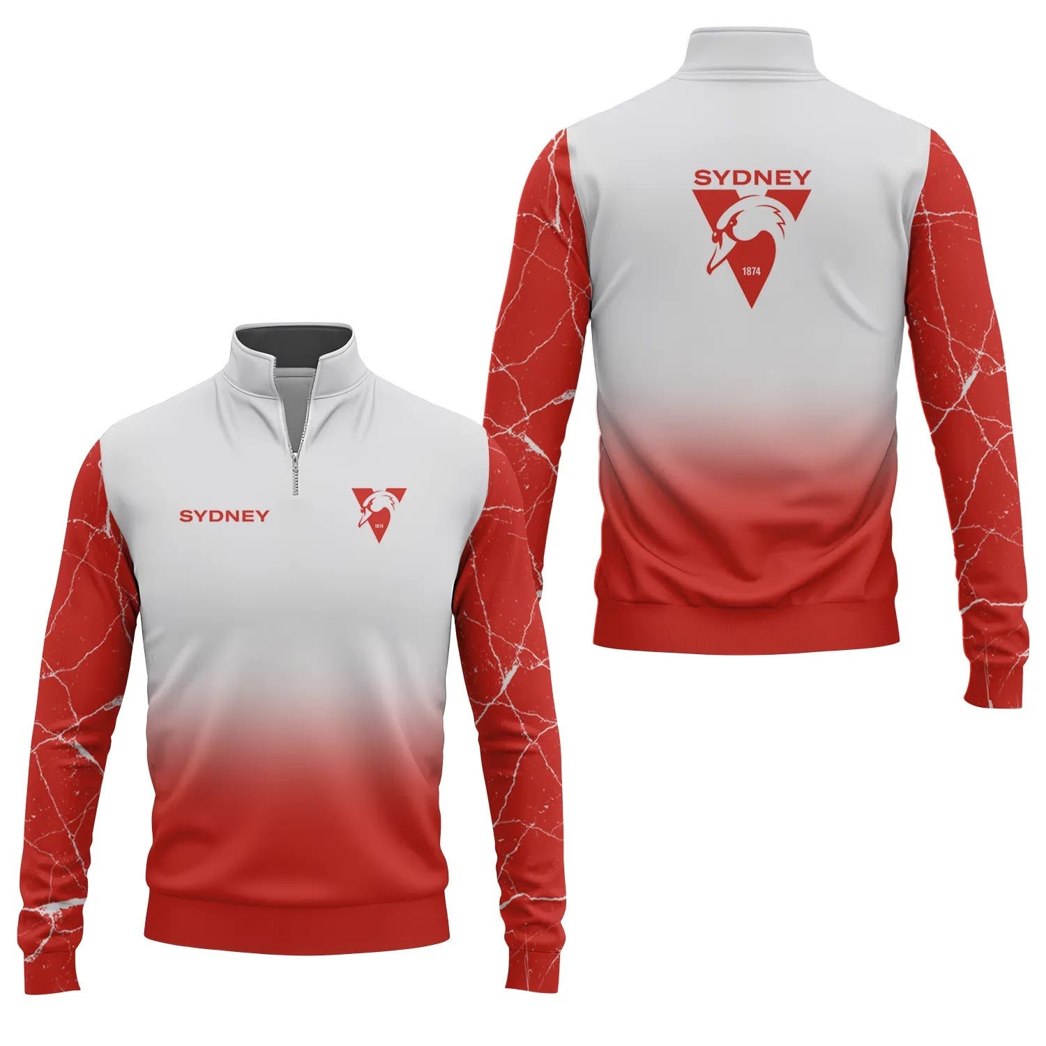 Sydney Swans Quarter-zip Pullover SC120