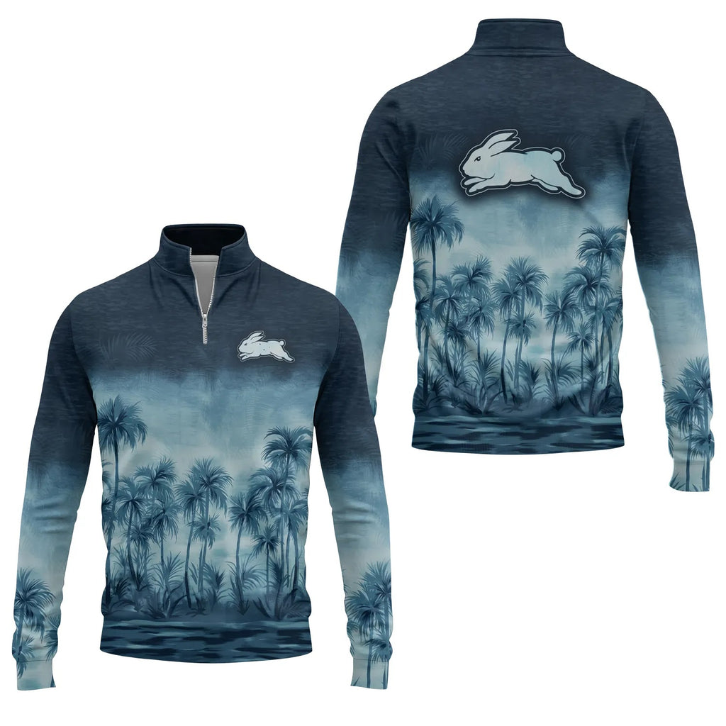 South Sydney Rabbitohs Quarter-zip Pullover SHW021