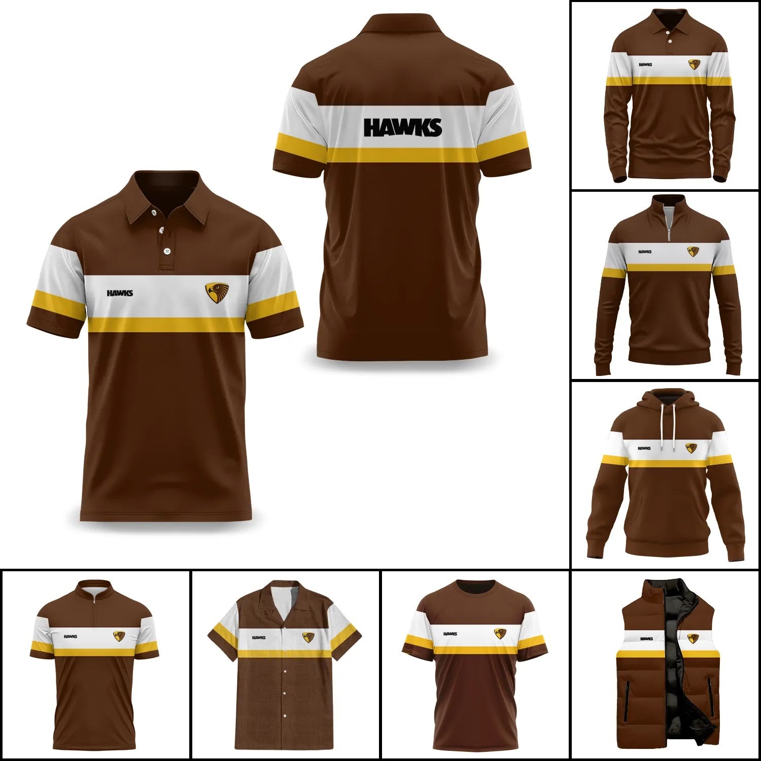 Hawthorn Hawks Apparels SC046