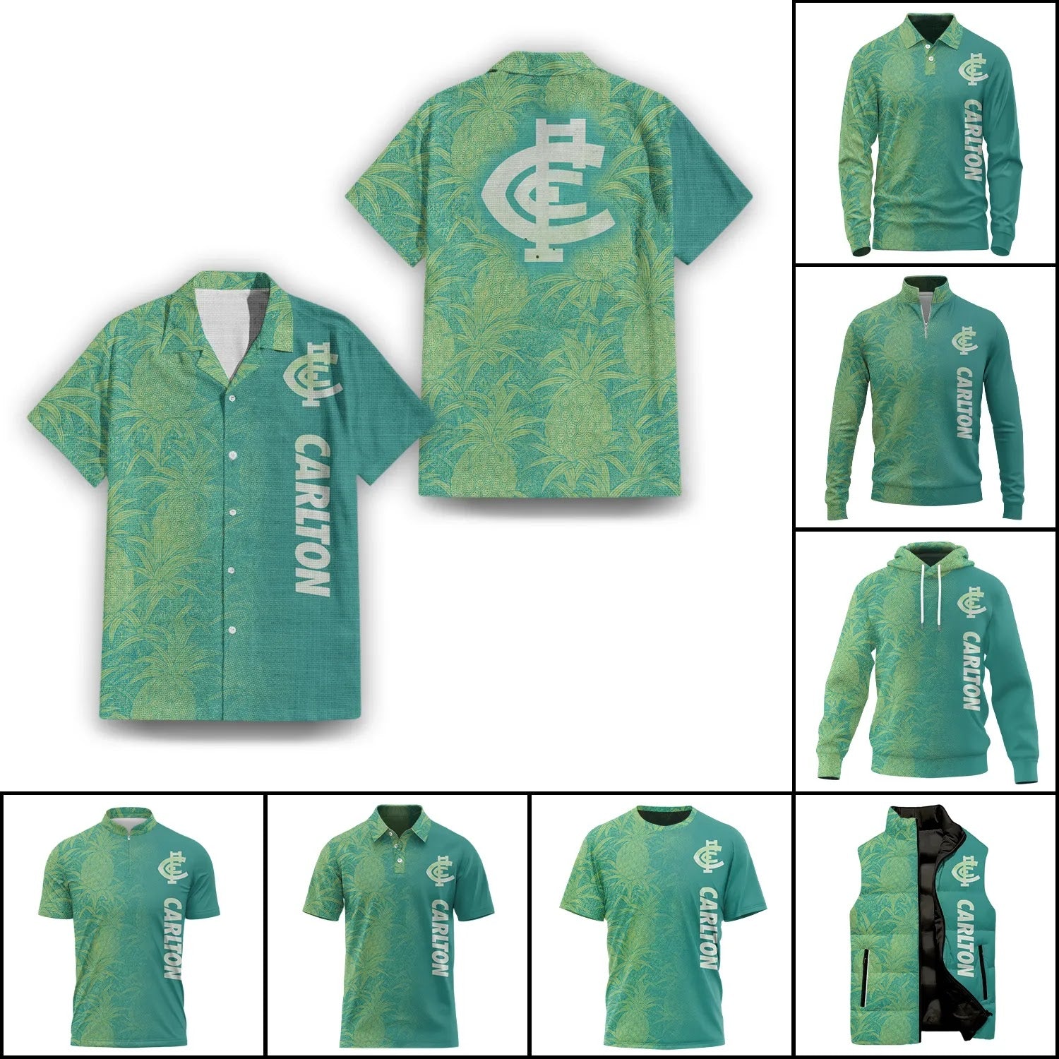 Carlton Blues Apparels SHW014