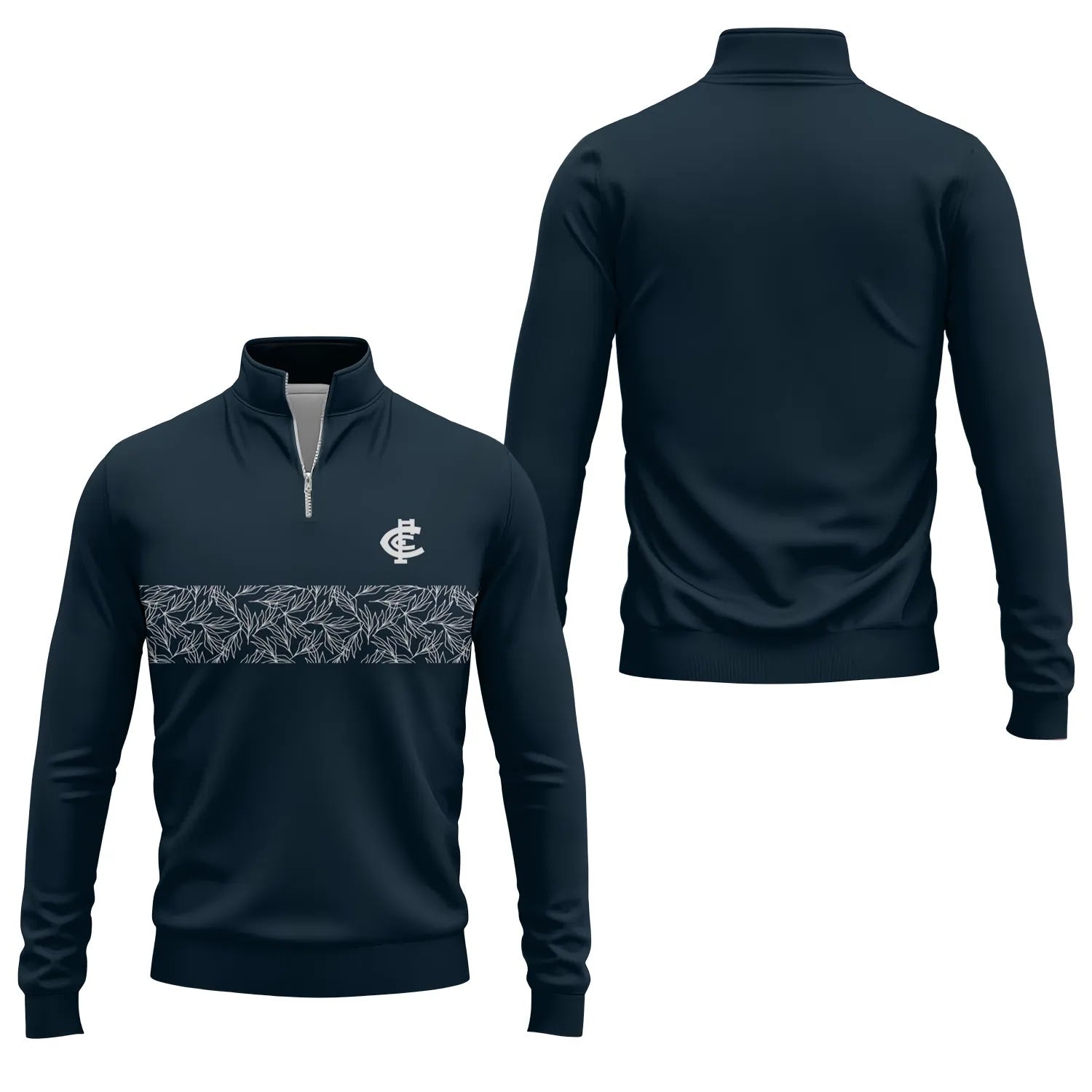 Carlton Blues Quarter-zip Pullover SC104
