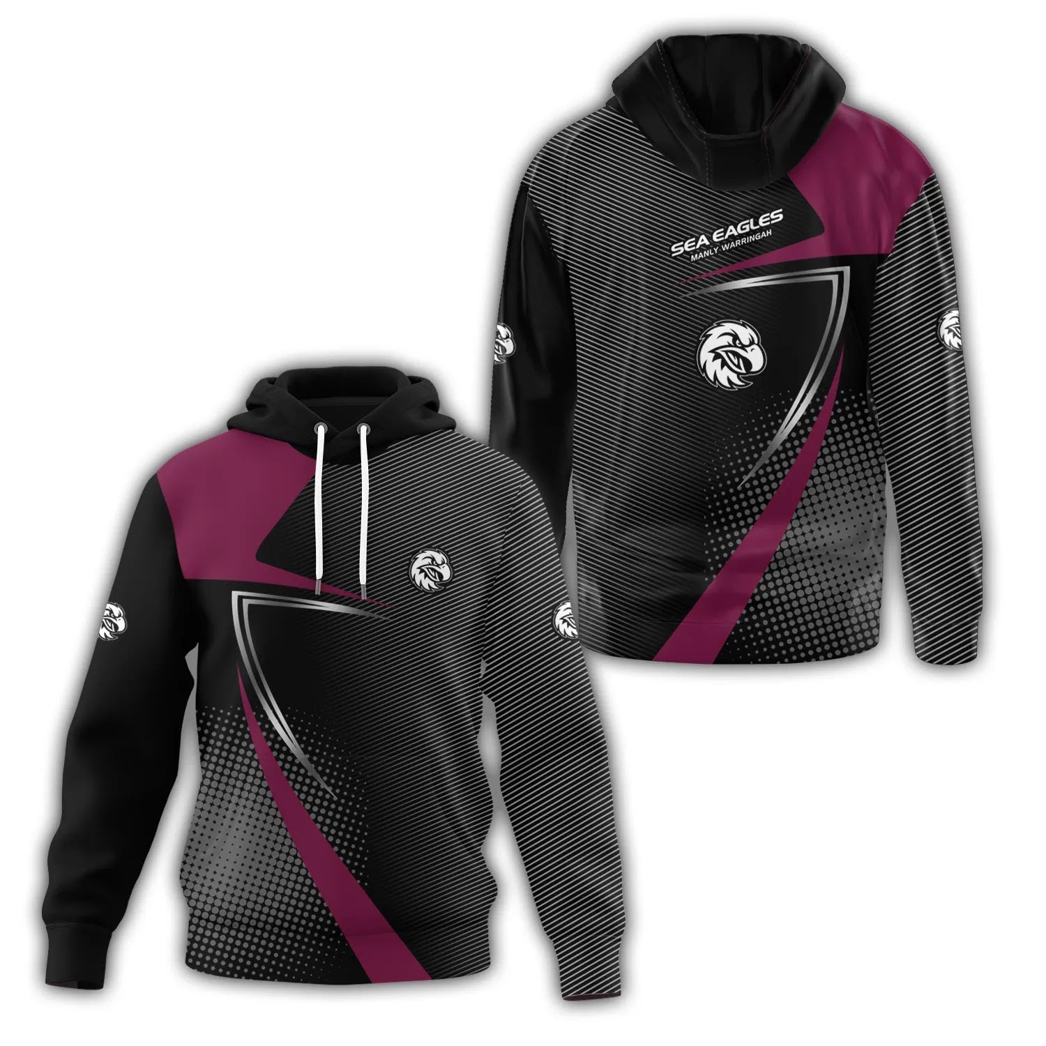 Manly Warringah Sea Eagles Hoodie SC059