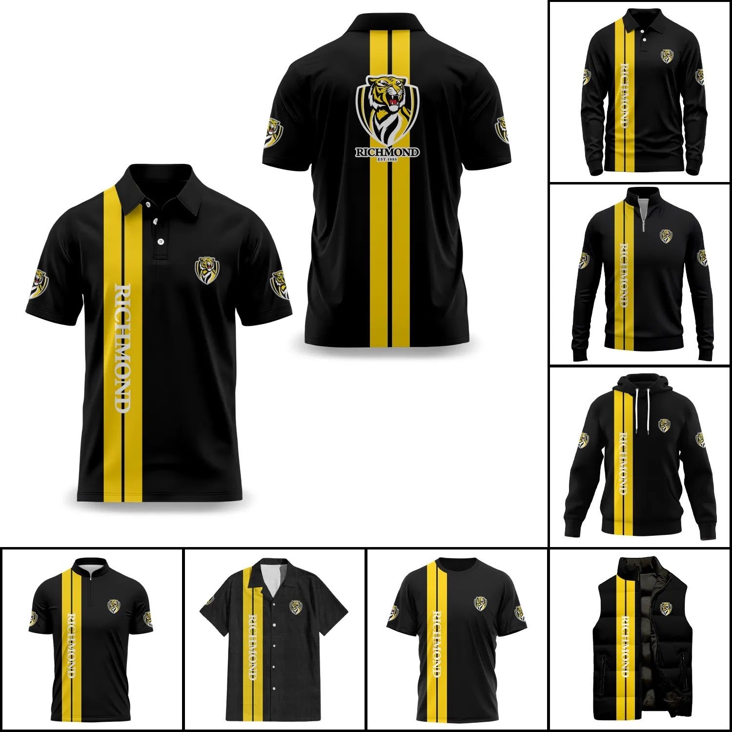 Richmond Tigers Apparels SC013