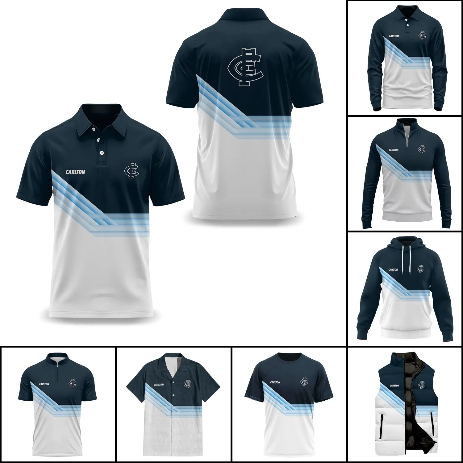 Carlton Blues Apparels SC106