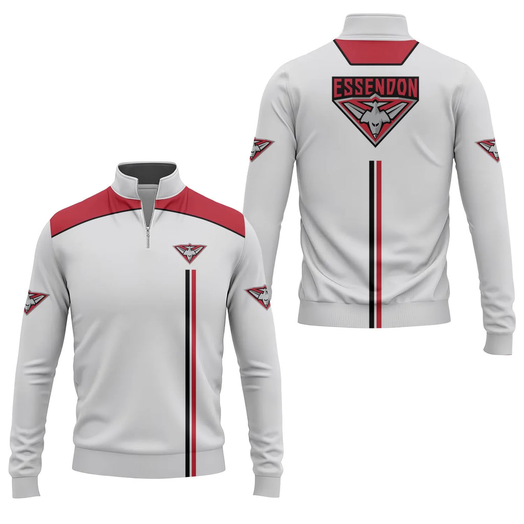 Essendon Bombers Quarter-zip Pullover SC021