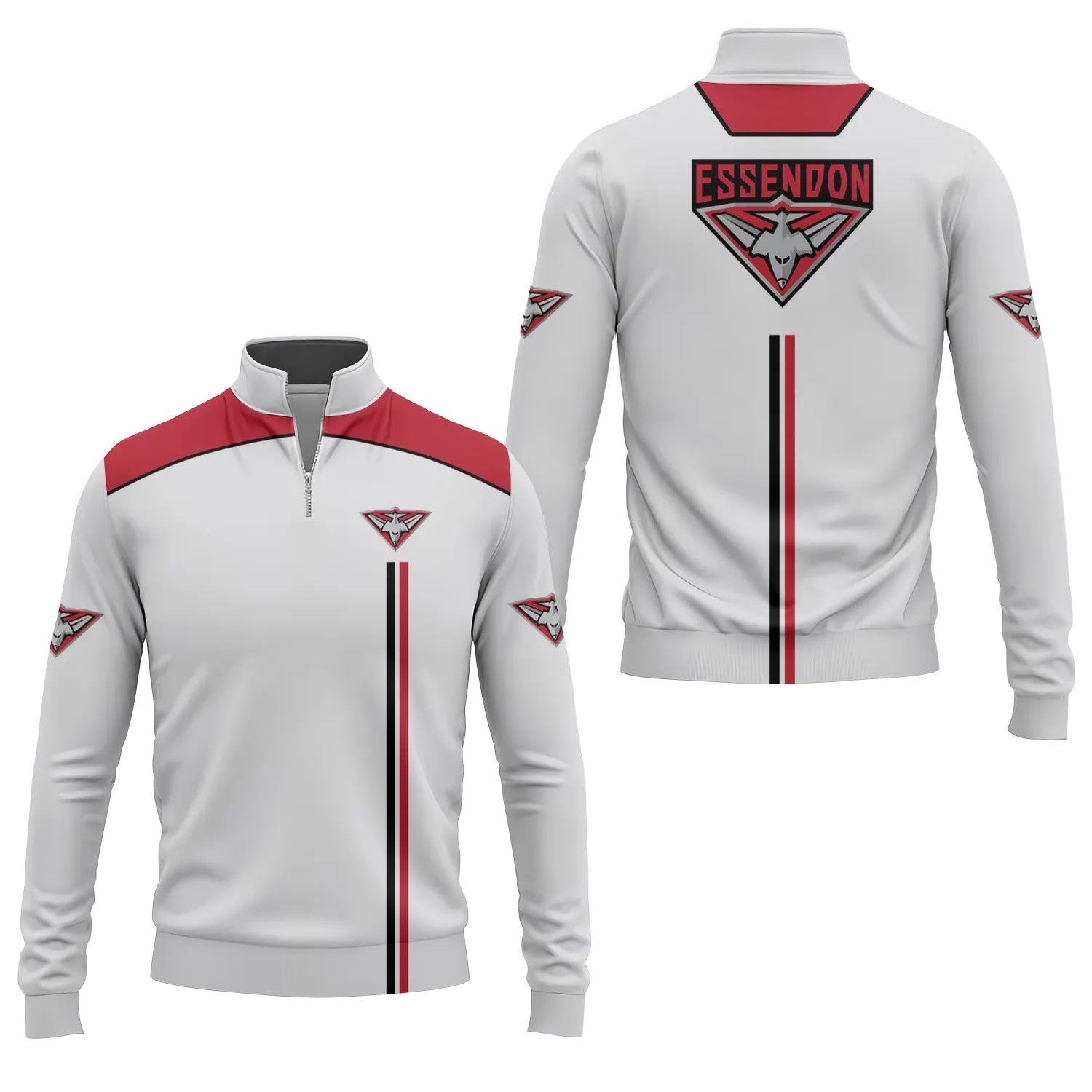 Essendon Bombers Quarter-zip Pullover SC021