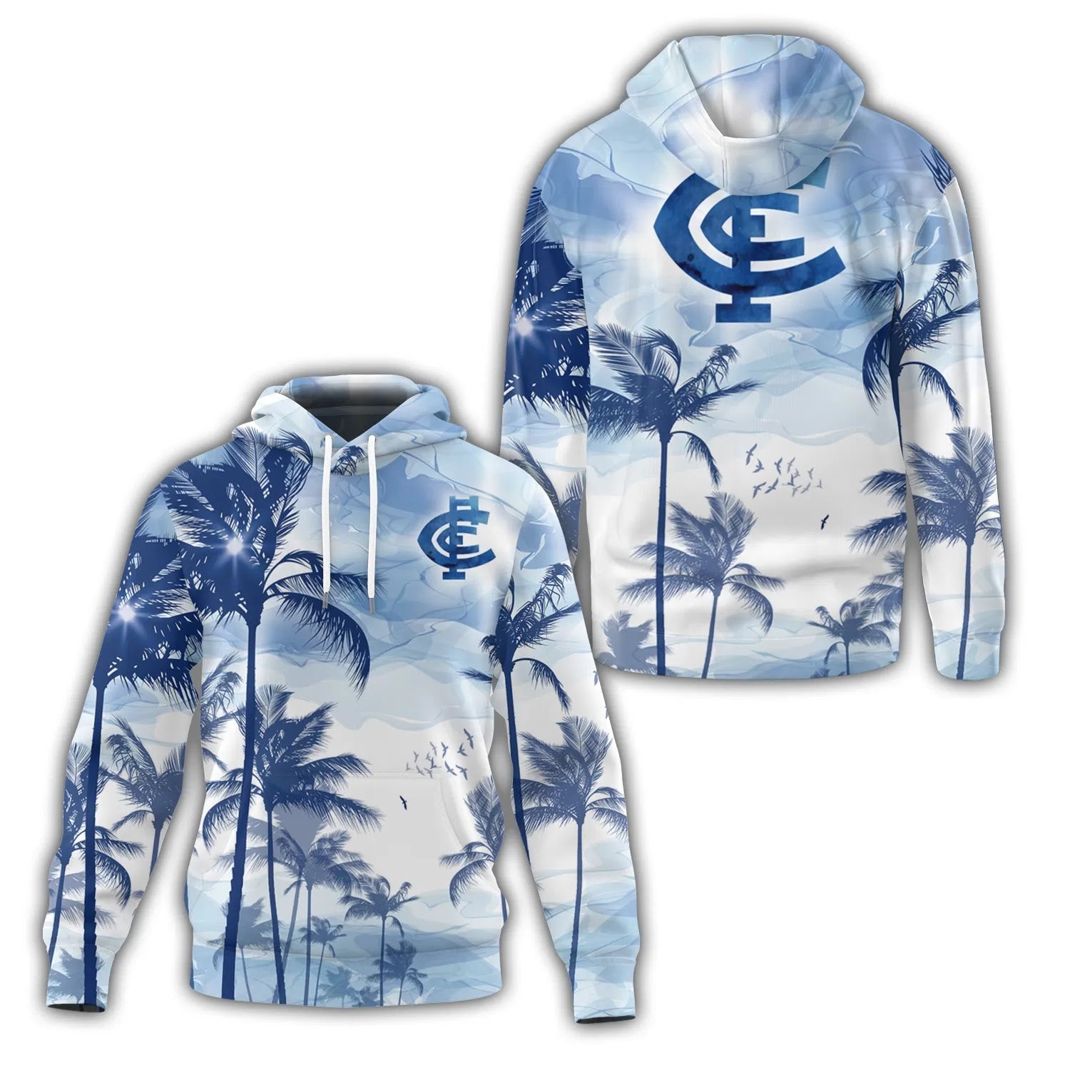 Carlton Blues Hoodie SHW004