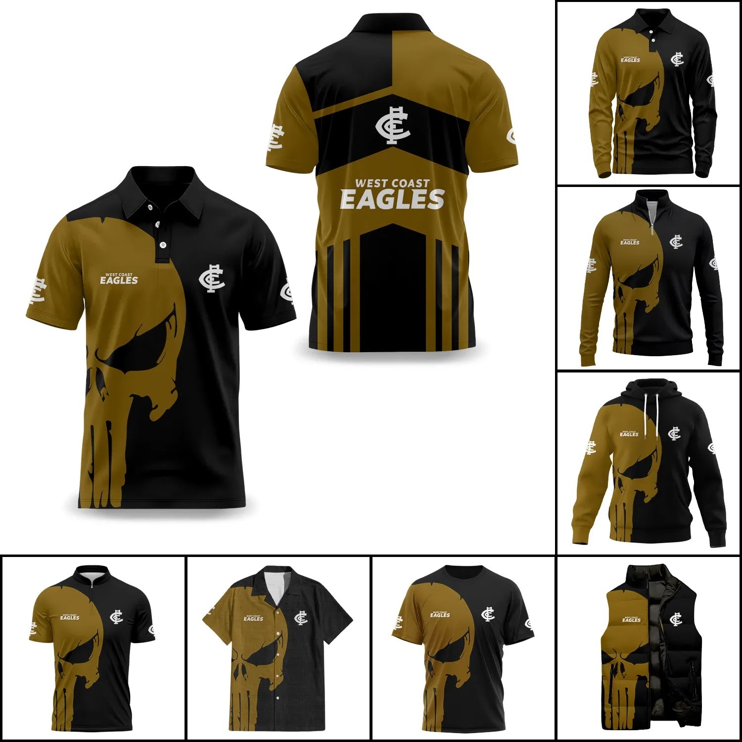 West Coast Eagles Apparels SC026