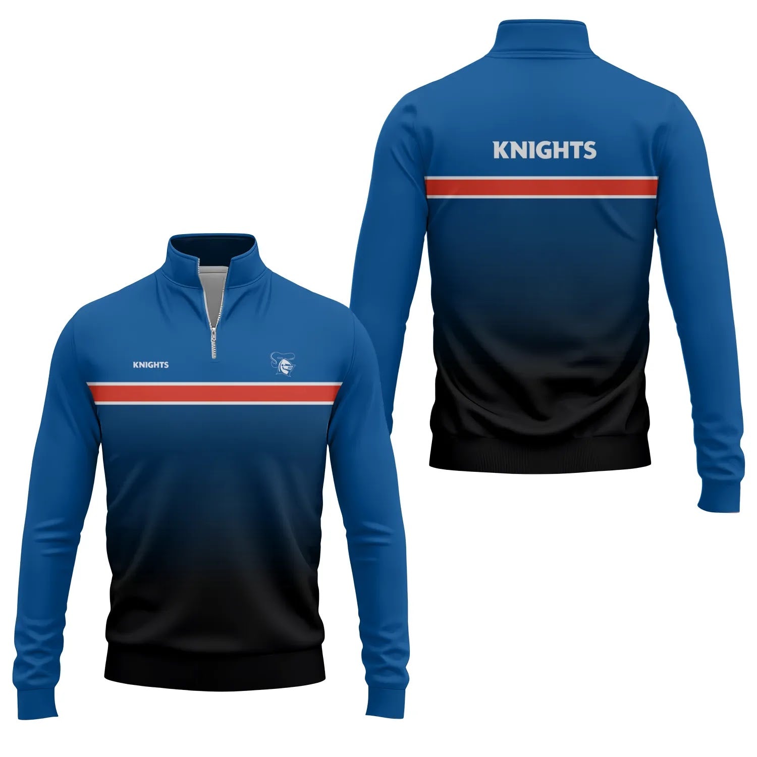 Newcastle Knights Quarter-zip Pullover SC050