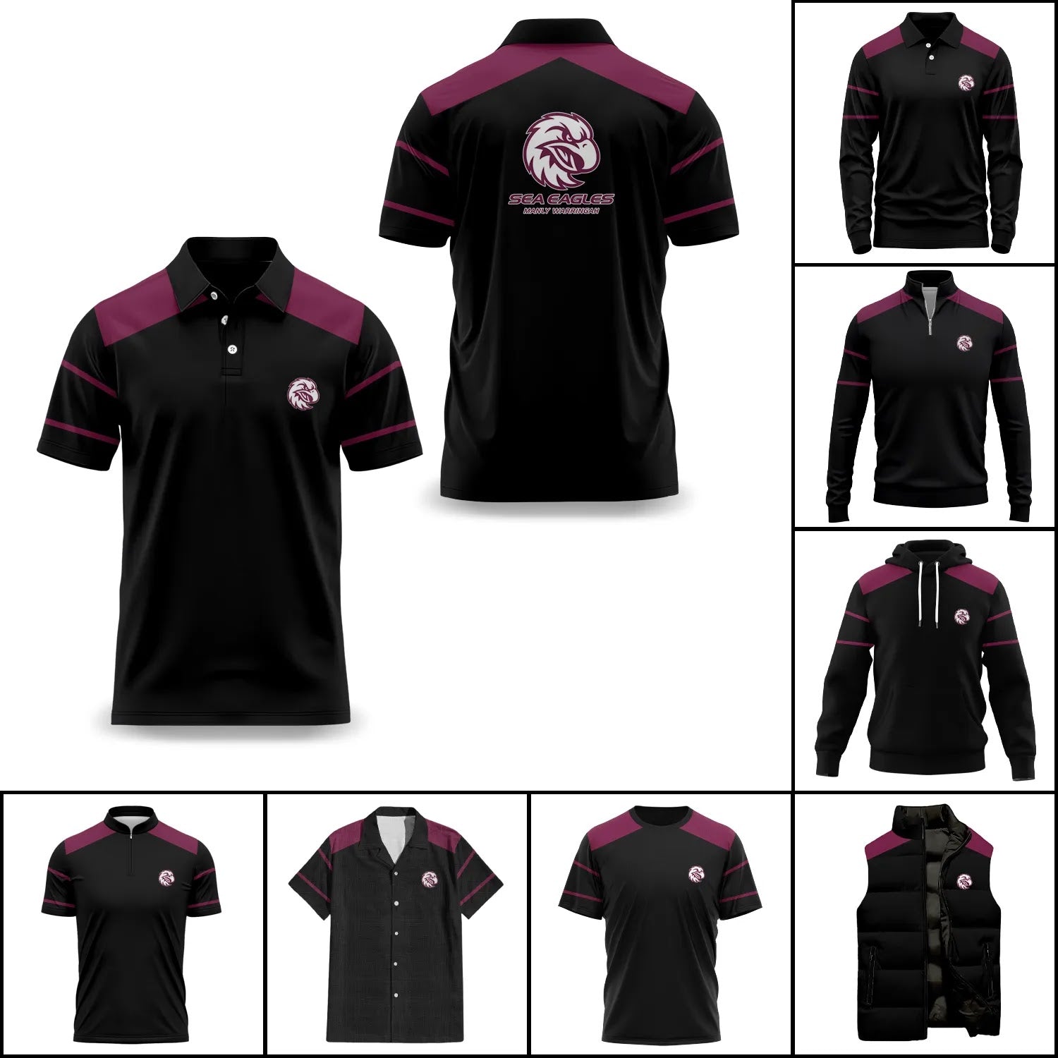 Manly Warringah Sea Eagles Apparels SC041