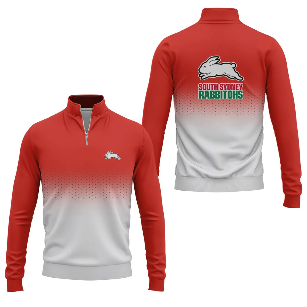 South Sydney Rabbitohs Quarter-zip Pullover SC094