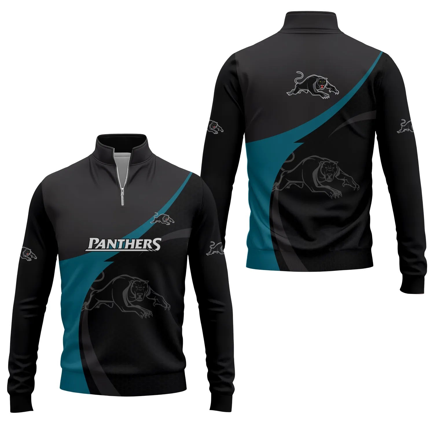 Penrith Panthers Quarter-zip Pullover SC038