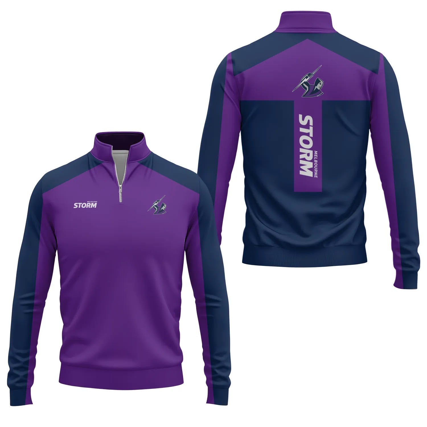 Melbourne Storm Quarter-zip Pullover SC008
