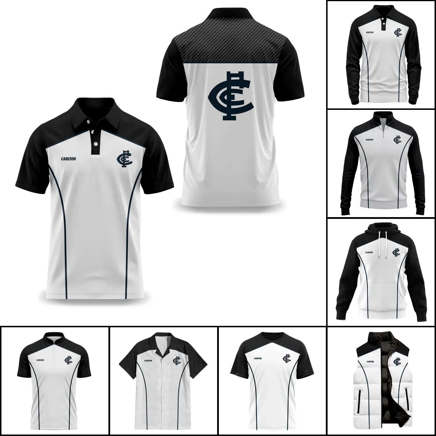 Carlton Blues Apparels SC011