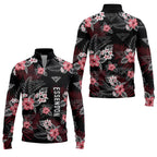 Essendon Bombers Quarter-zip Pullover SC054