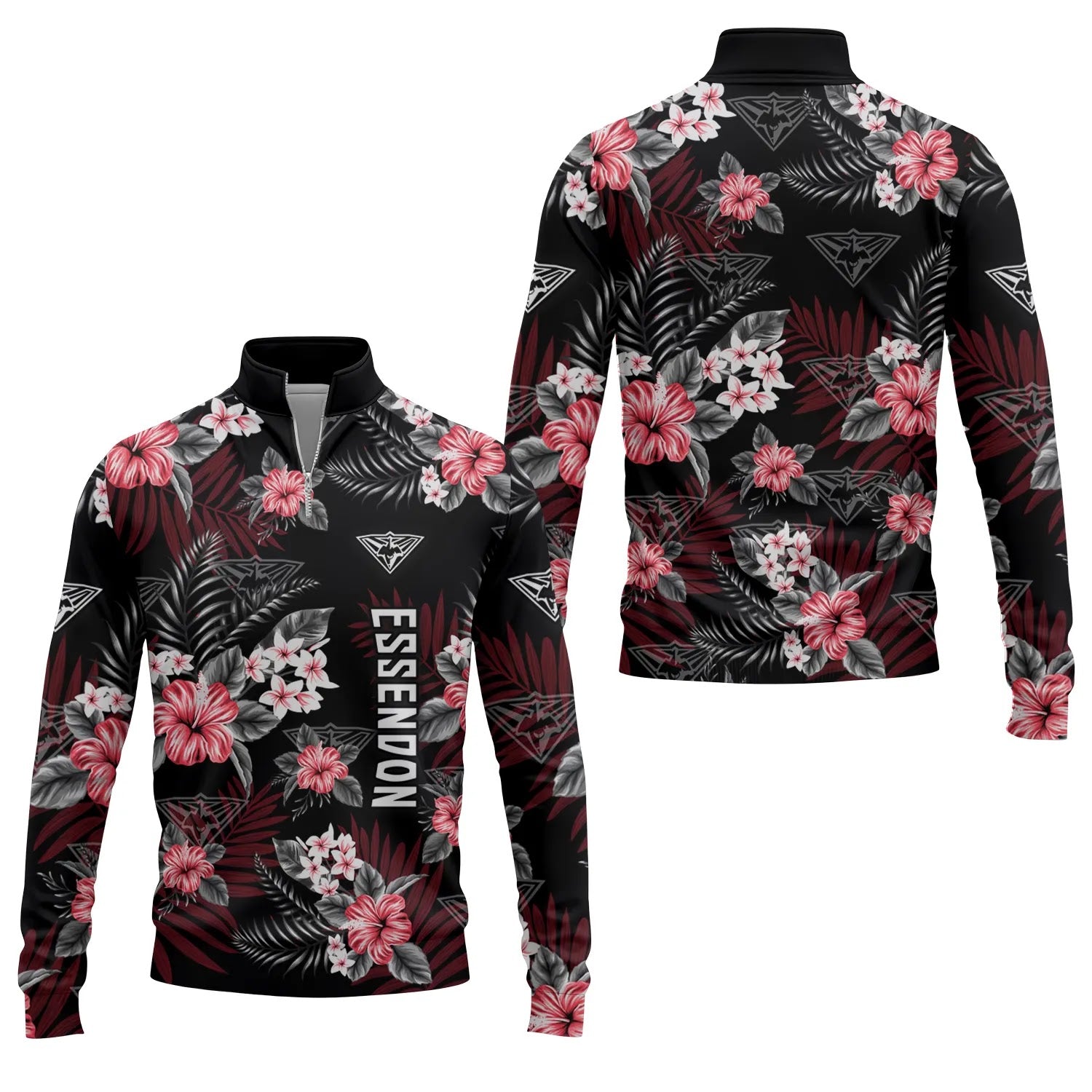 Essendon Bombers Quarter-zip Pullover SC054