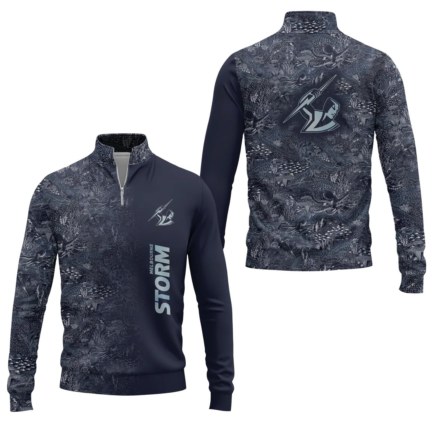 Melbourne Storm Quarter-zip Pullover SHW006
