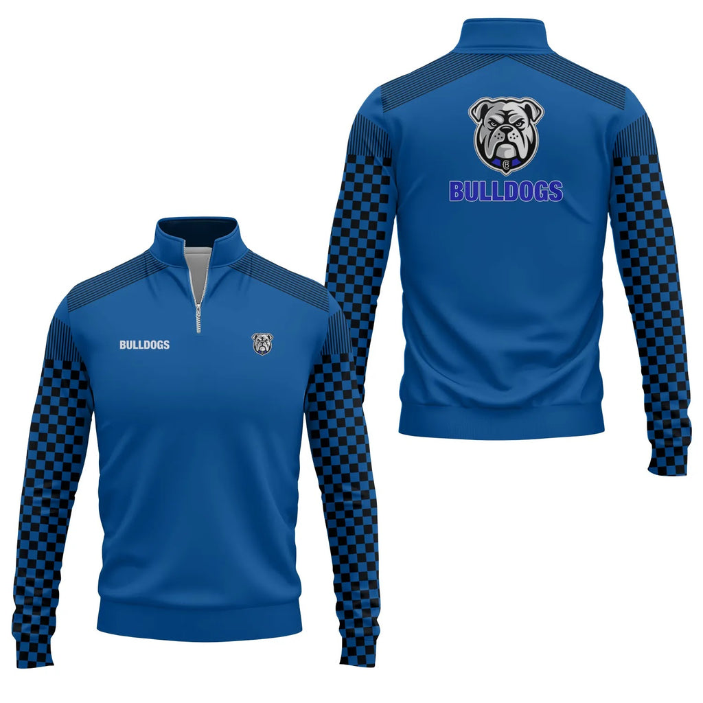 Canterbury-Bankstown Bulldogs Quarter-zip Pullover SC057