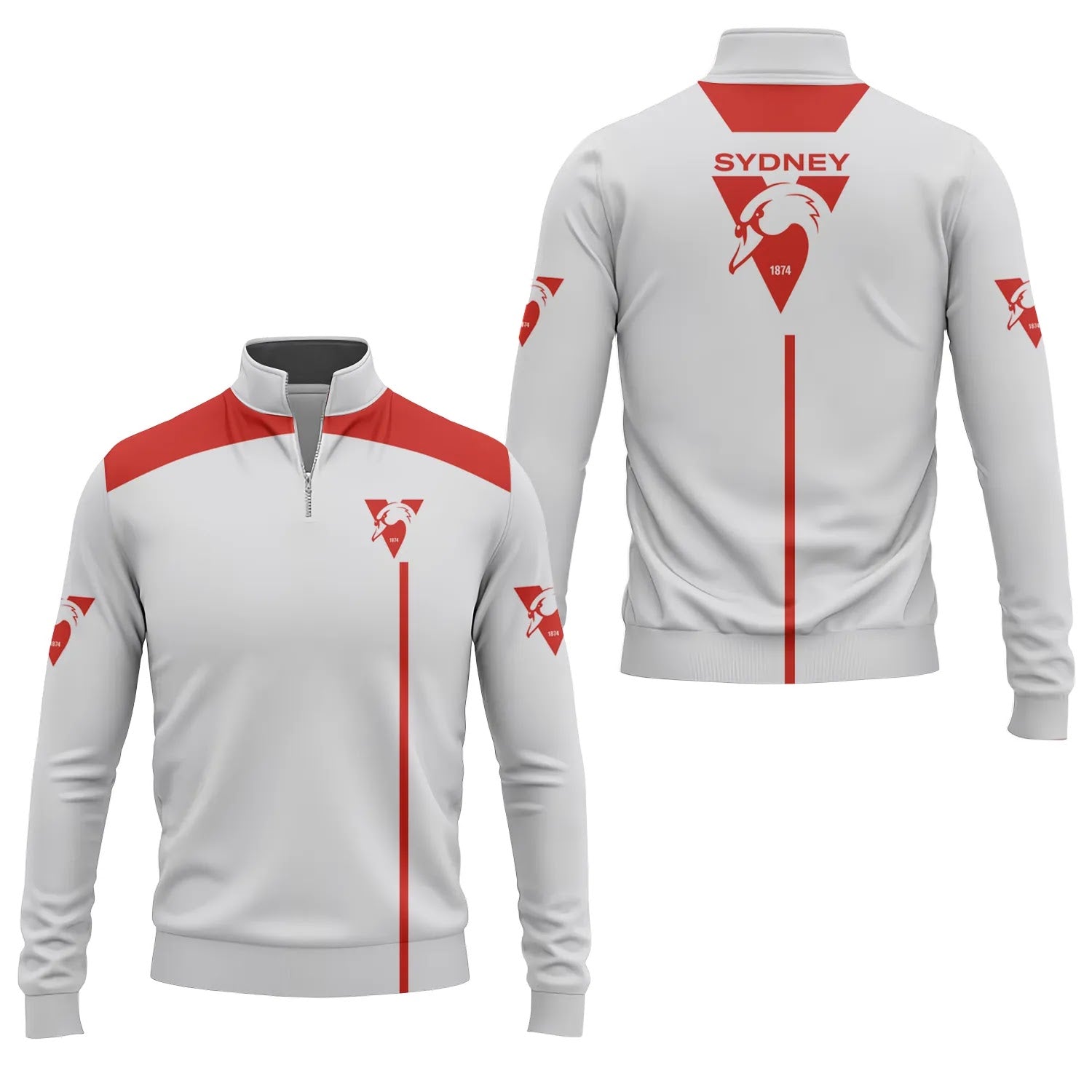 Sydney Swans Quarter-zip Pullover SC021