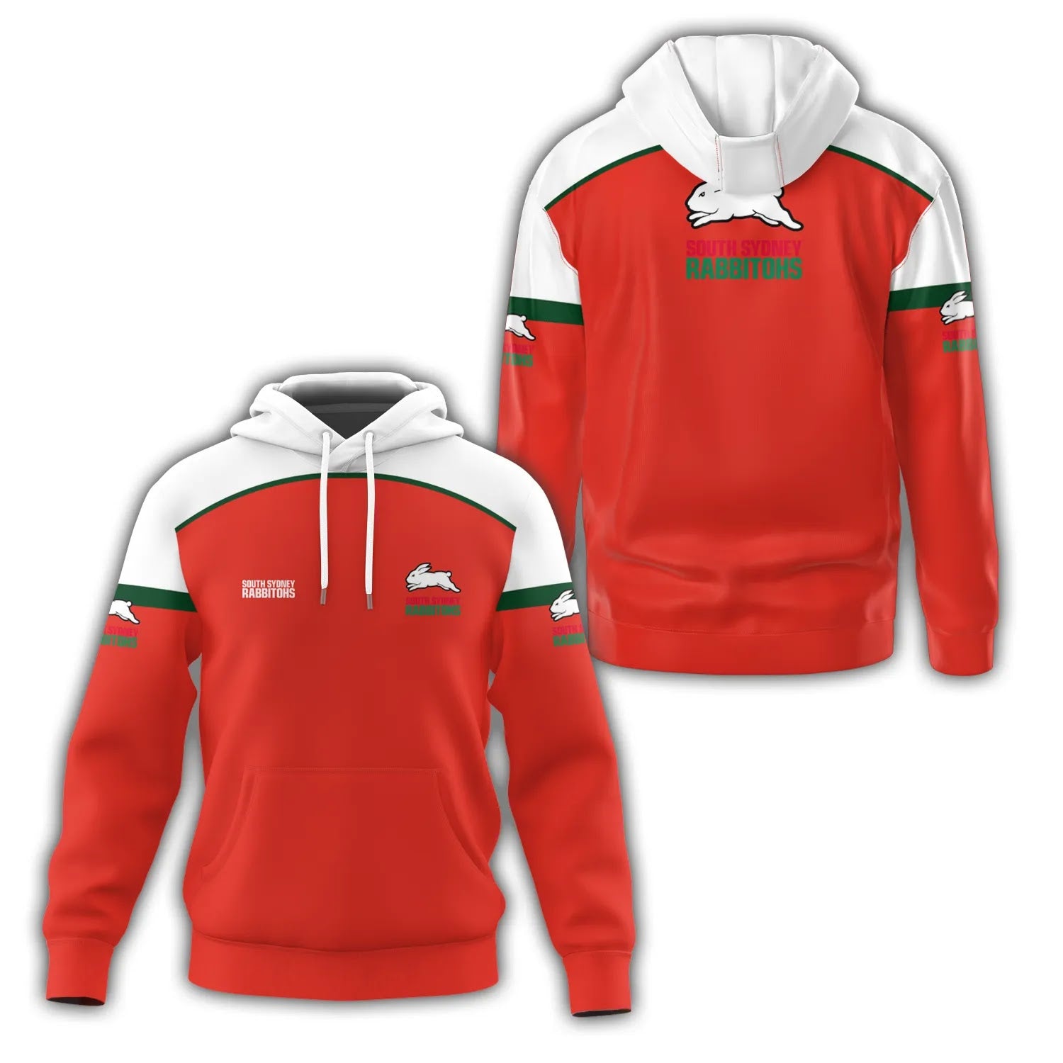 South Sydney Rabbitohs Hoodie SC087
