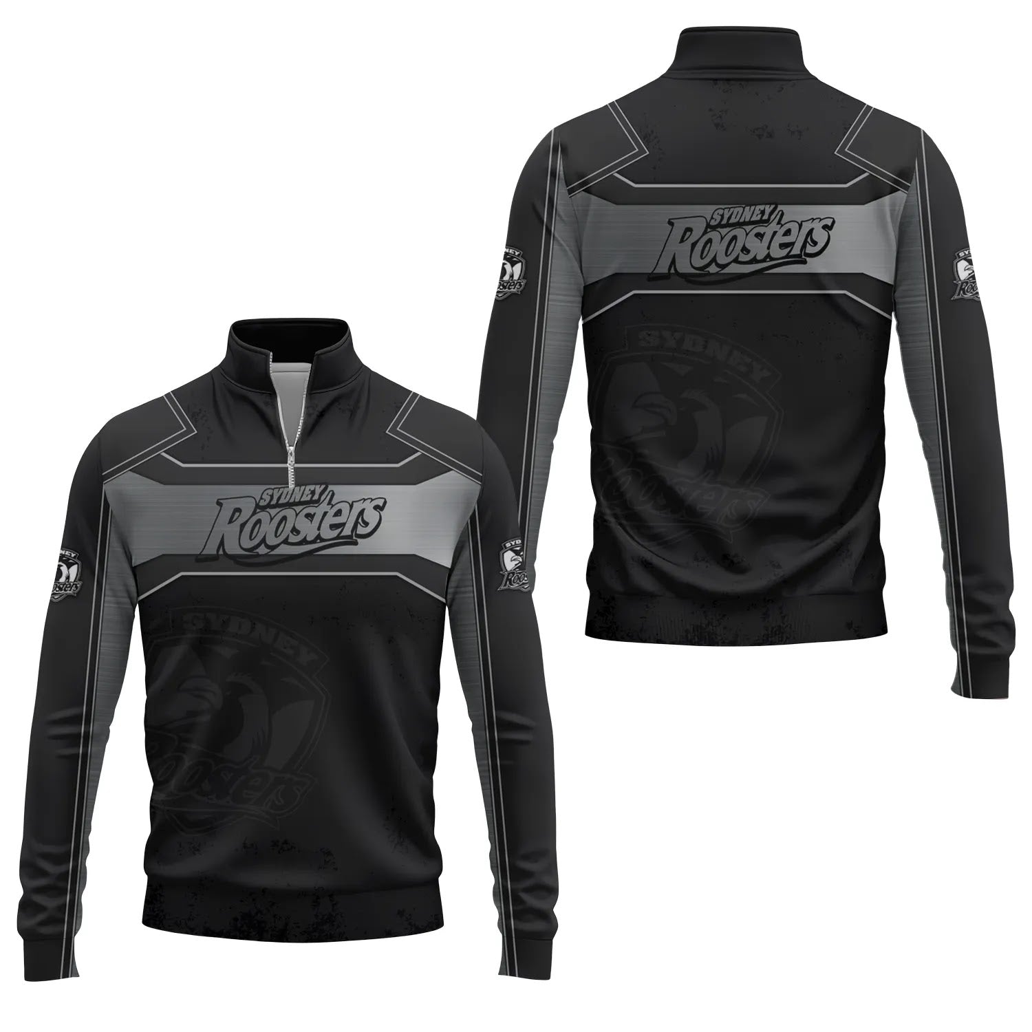 Sydney Roosters Quarter-zip Pullover SC085