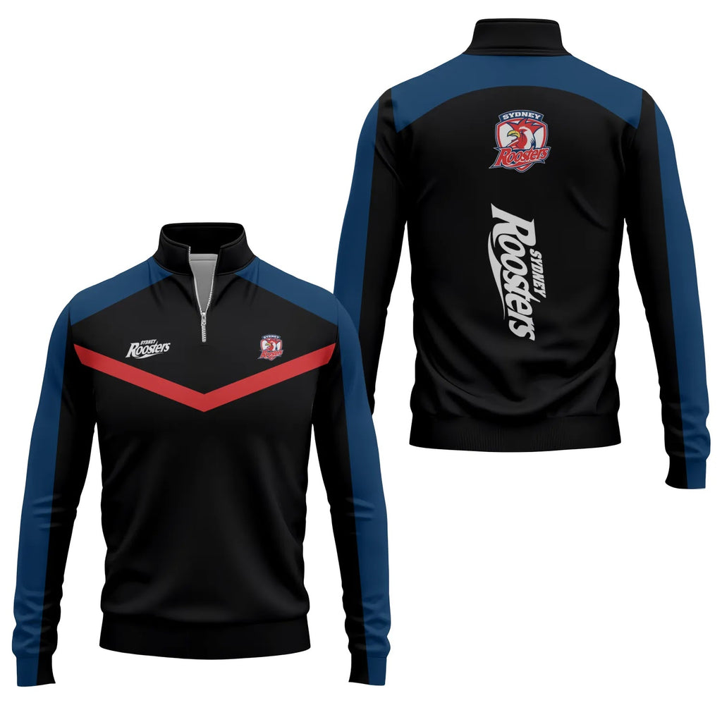 Sydney Roosters Quarter-zip Pullover SC035