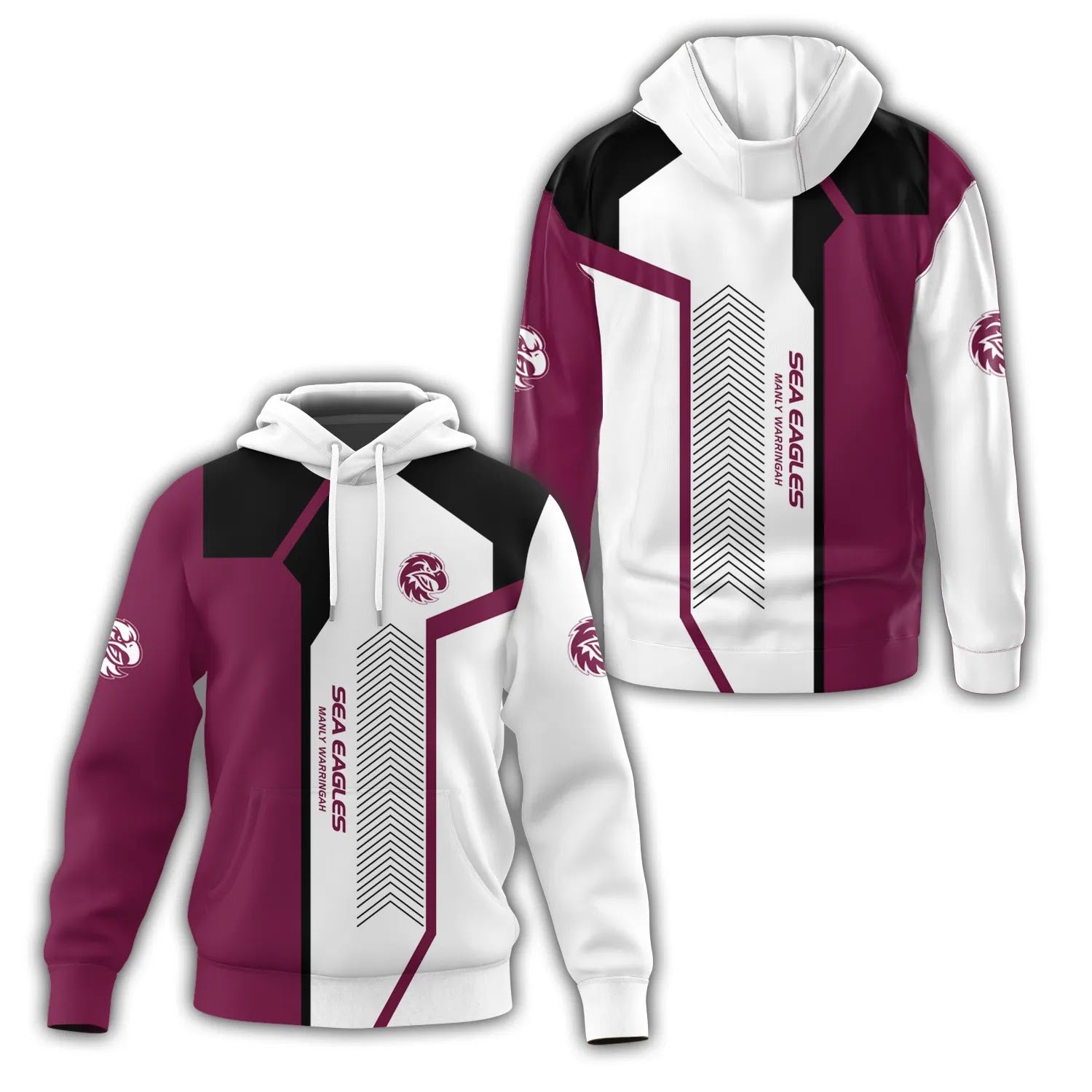Manly Warringah Sea Eagles Hoodie SC065