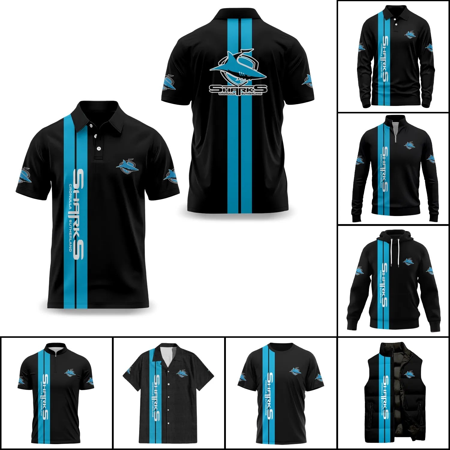 Cronulla-Sutherland Sharks Apparels SC013