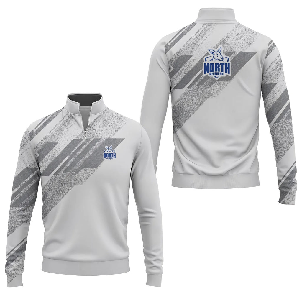 North Melbourne Kangaroos Quarter-zip Pullover SC105