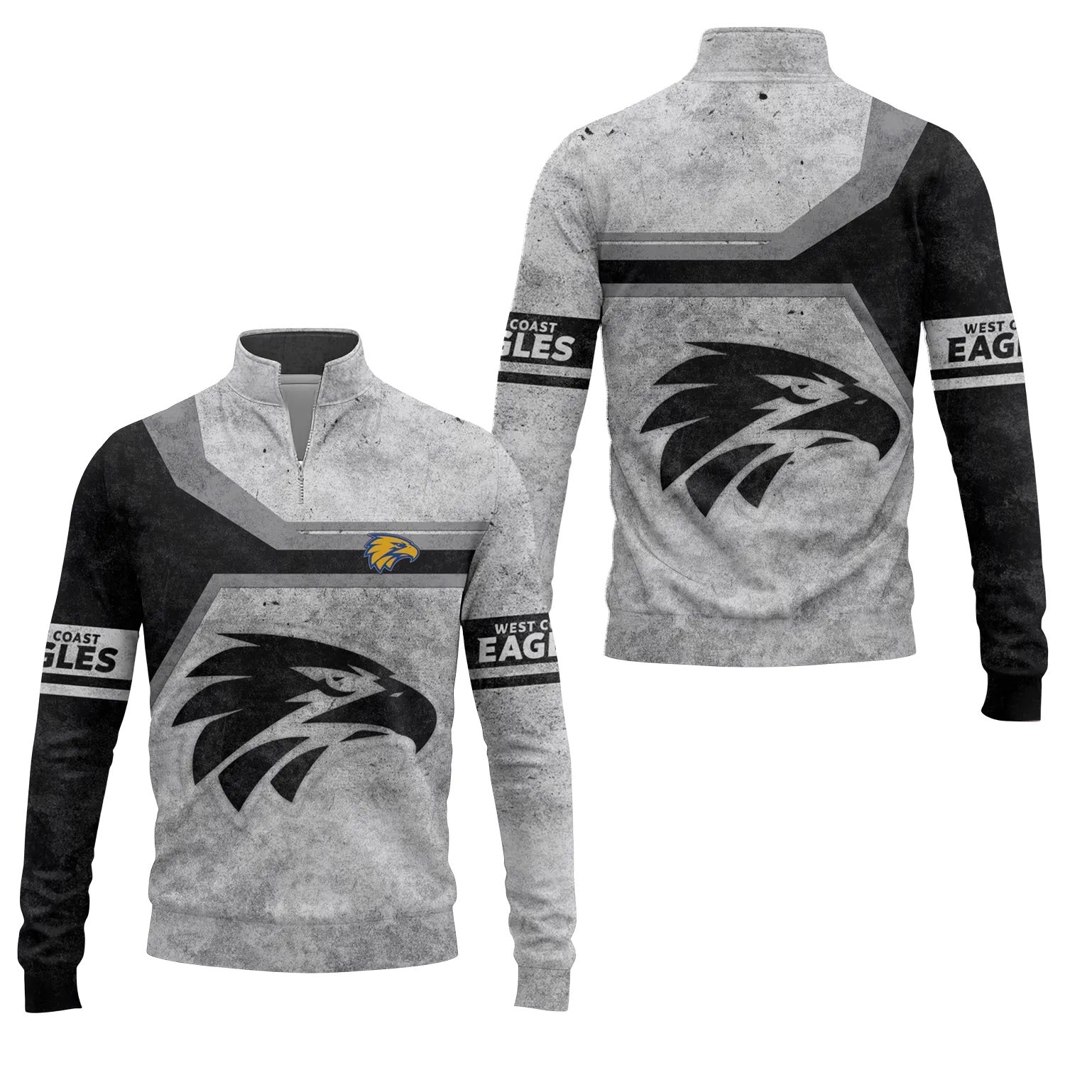 West Coast Eagles Quarter-zip Pullover SC086