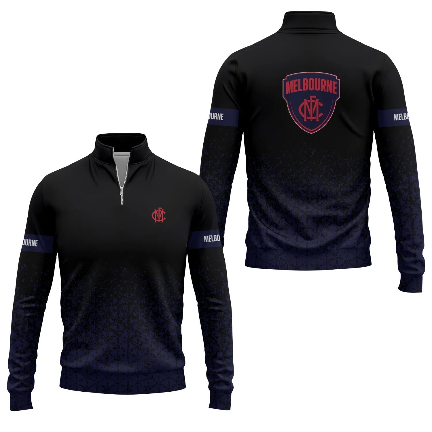 Melbourne Demons Quarter-zip Pullover SC096