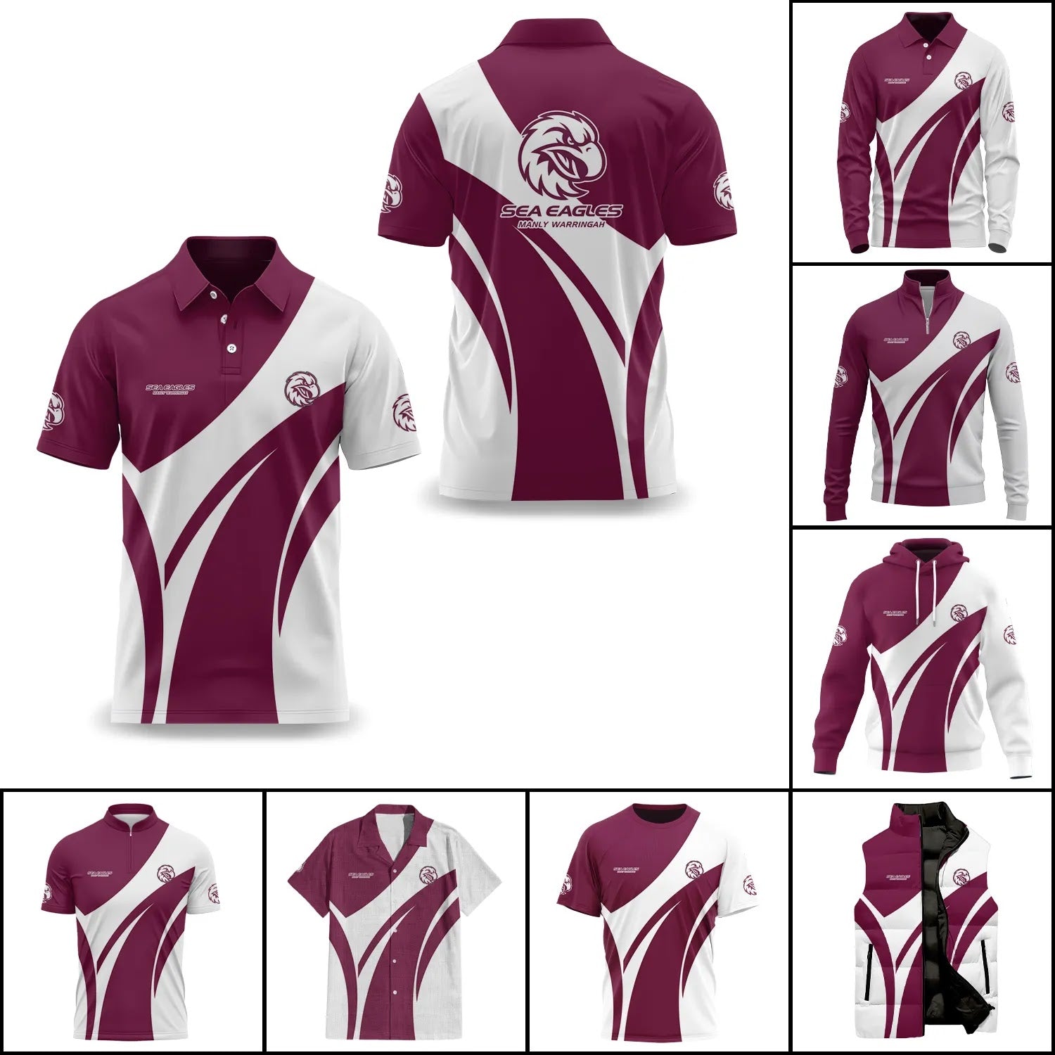 Manly Warringah Sea Eagles Apparels SC022