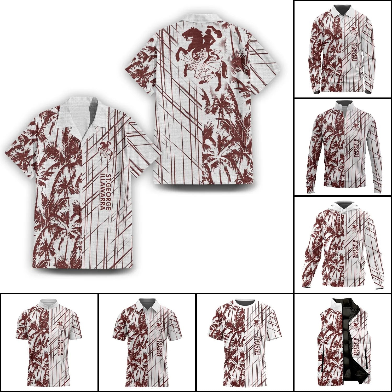 St George Illawarra Dragons Apparels SHW041