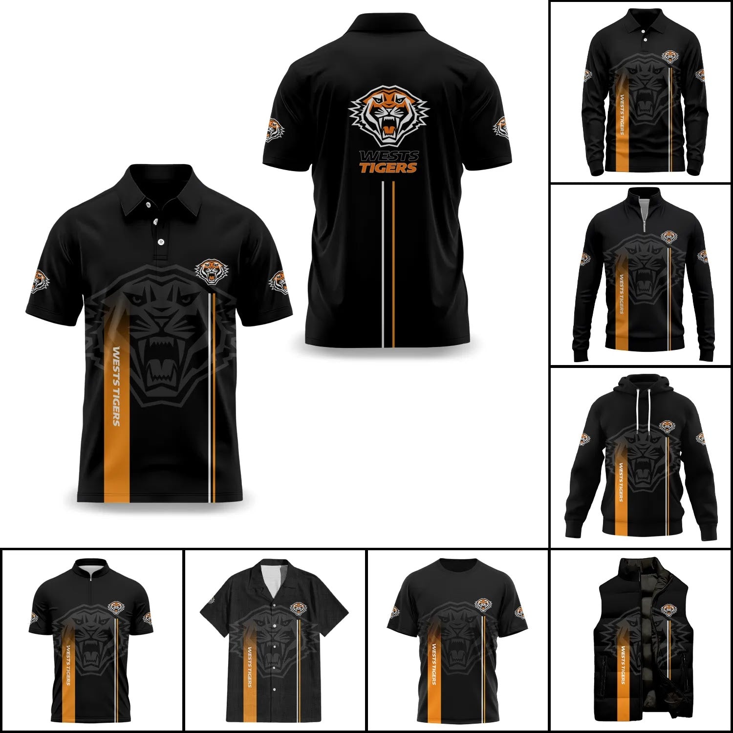 Wests Tigers Apparels SC077