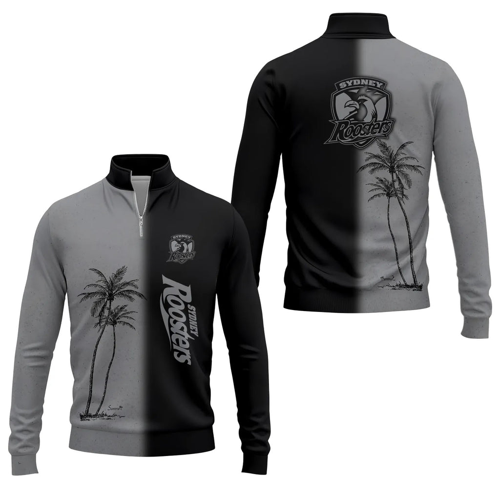Sydney Roosters Quarter-zip Pullover SHW037