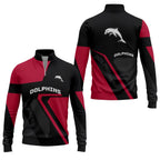 Dolphins Quarter-zip Pullover SC117