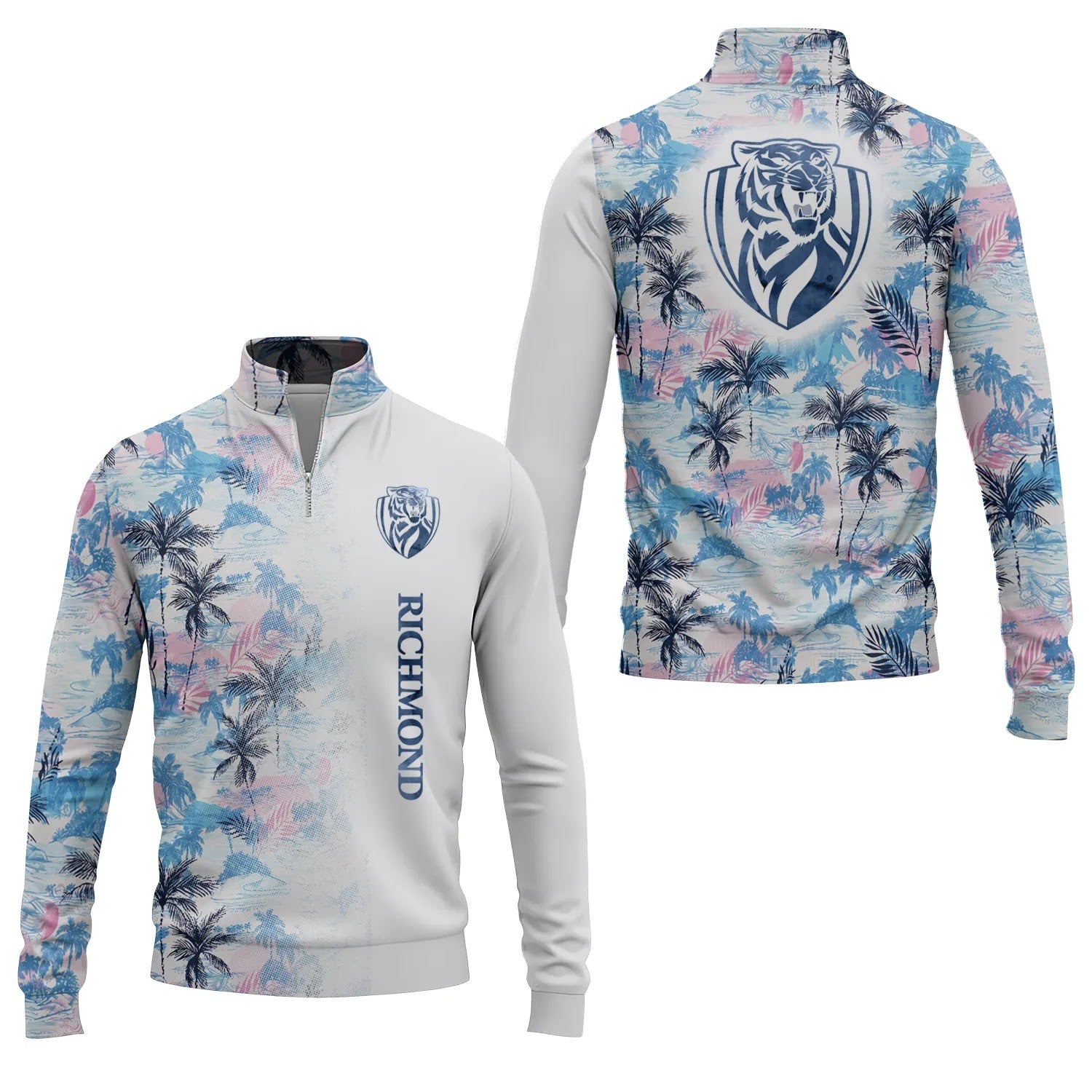 Richmond Tigers Quarter-zip Pullover SHW029