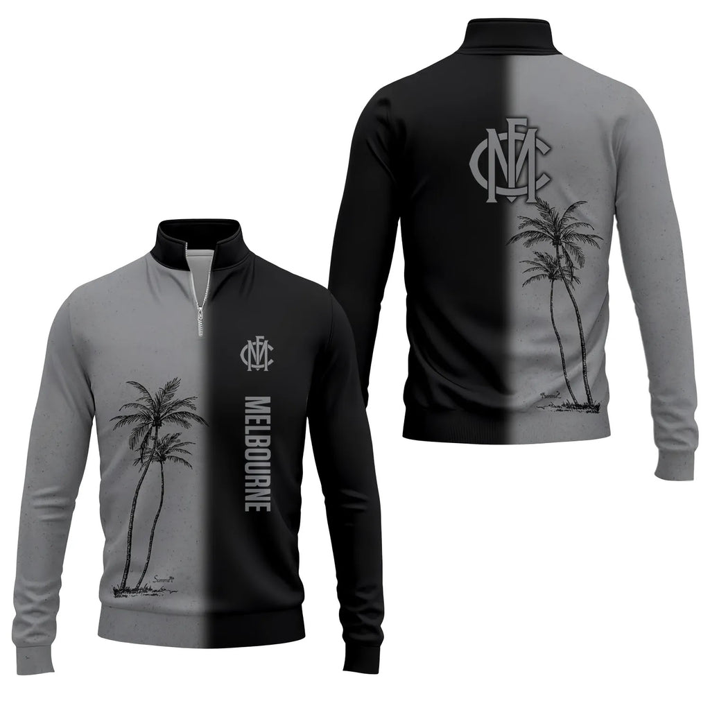 Melbourne Demons Quarter-zip Pullover SHW037