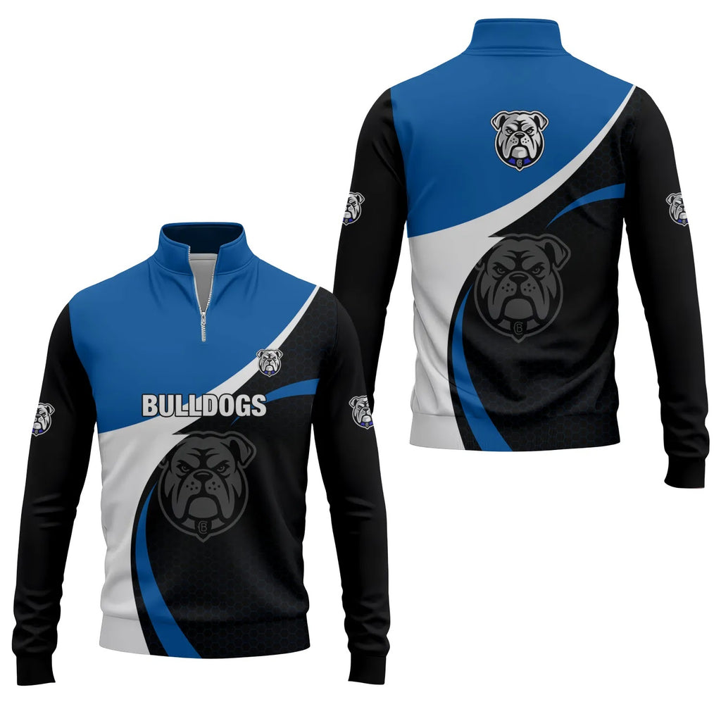 Canterbury-Bankstown Bulldogs Quarter-zip Pullover SC038