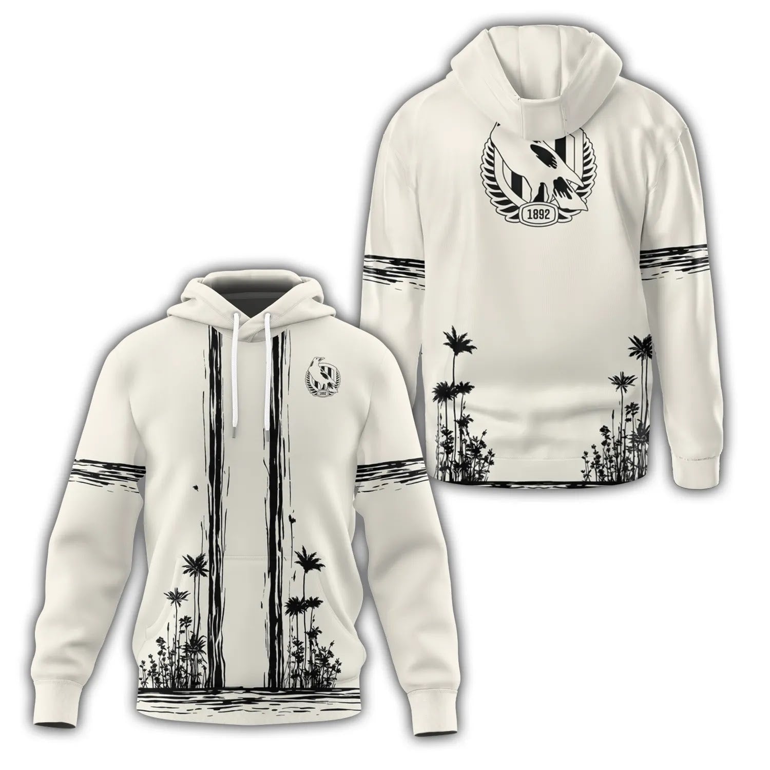 Collingwood Magpies Hoodie SHW043